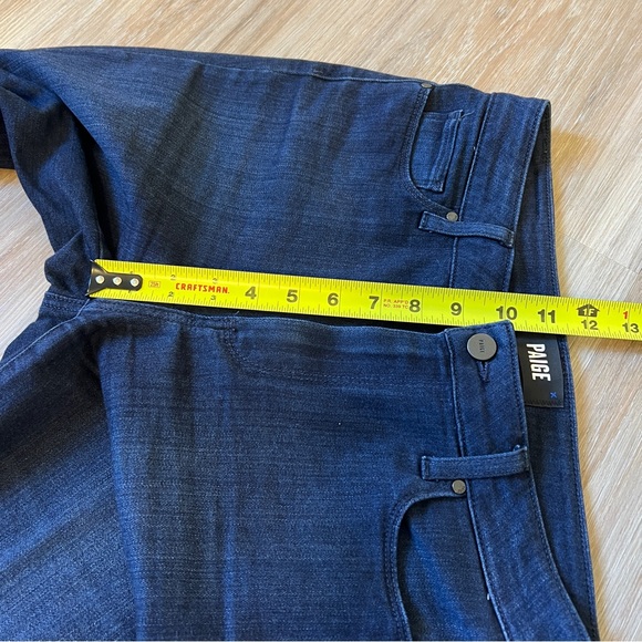 Paige Hoxton High Rise Ankle Skinny Jeans Dark Wash Size 28 - Picture 7 of 9